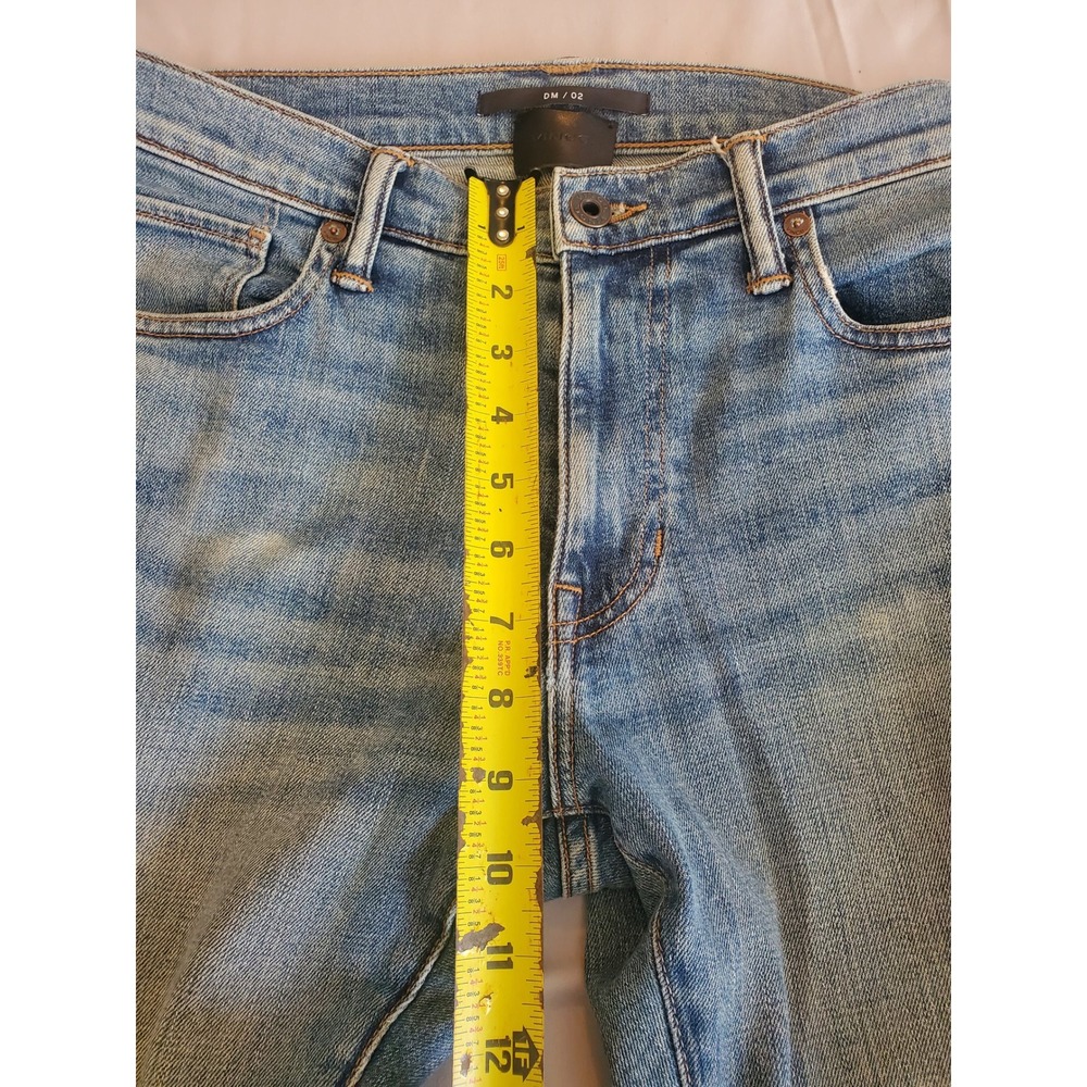 Vince DM/02 Slim Straight Leg Jeans Light Wash Denim Women - Picture 11 of 15